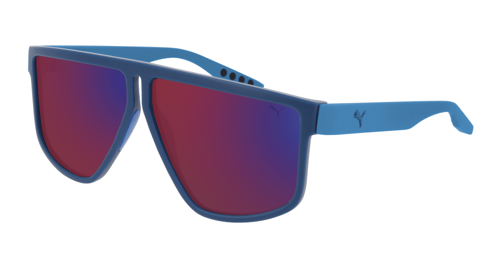 Multi-brand PU0286S-003 Mens PILOT/NAVIGATOR Sunglasses - Blue