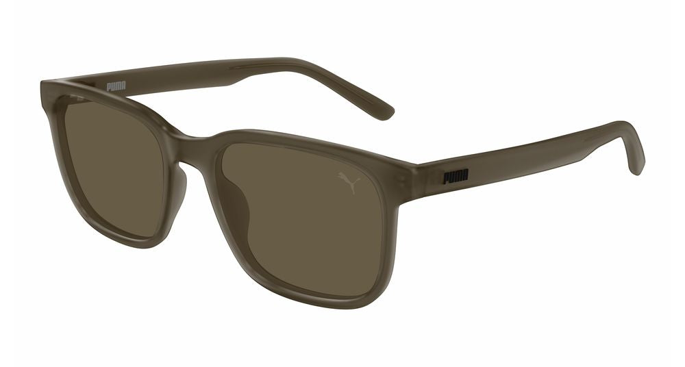 Puma PU0527S-005 Mens RECTANGULAR / SQUARED Sunglasses - Brown