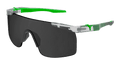 Multi-brand PU0312S-008 Mens MASK Sunglasses - Grey