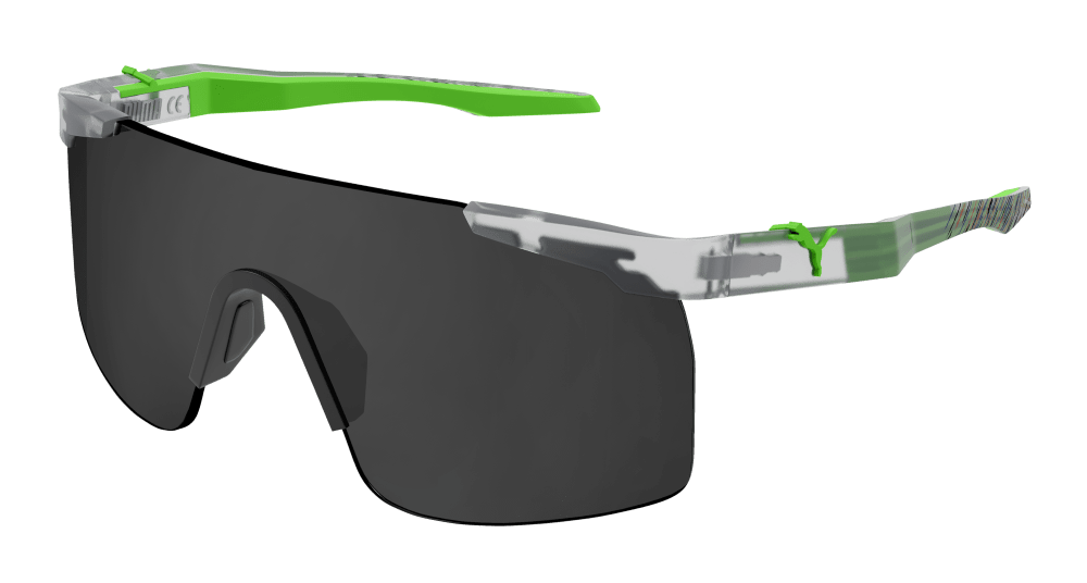 Multi-brand PU0312S-008 Mens MASK Sunglasses - Grey