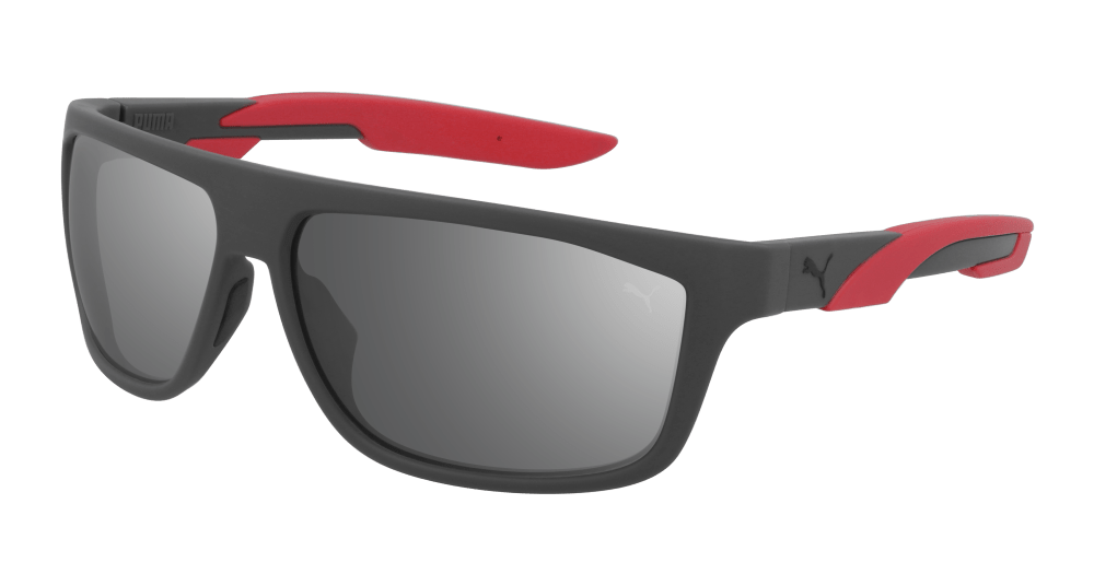 Multi-brand PU0326S-002 Mens RECTANGULAR / SQUARED Sunglasses - Grey