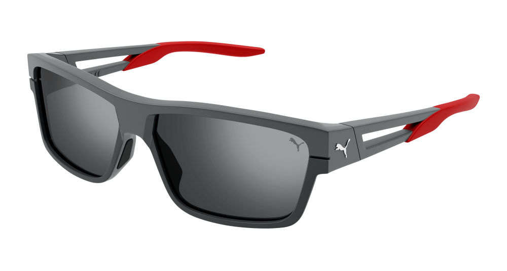 Puma PU0327S-002 Mens RECTANGULAR / SQUARED Sunglasses - Grey