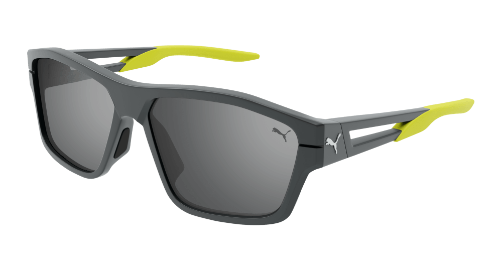 Puma PU0328S-002 Mens RECTANGULAR / SQUARED Sunglasses - Grey