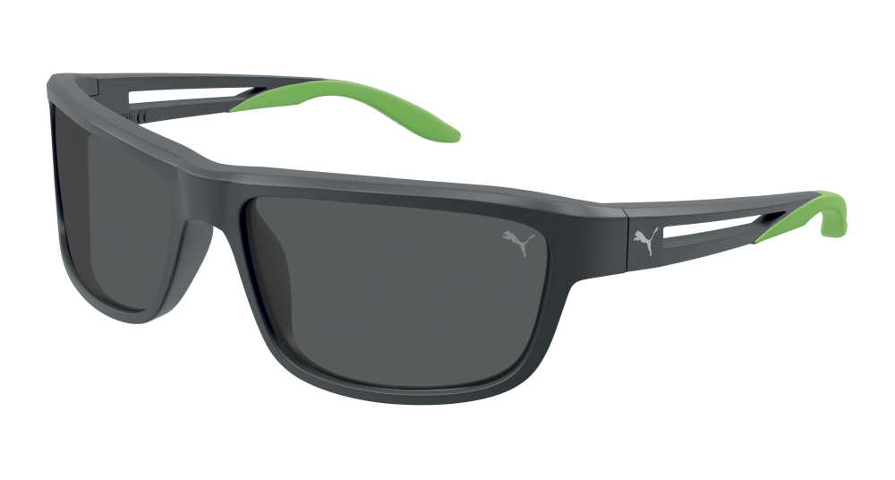 Multi-brand PU0353S-004 Mens RECTANGULAR / SQUARED Sunglasses - Grey