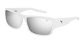 Multi-brand PE0121S-003 Mens RECTANGULAR / SQUARED Sunglasses - White