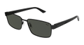 Multi-brand PU0430S-001 Mens RECTANGULAR / SQUARED Sunglasses - Black