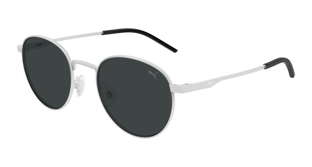 Puma PU0535S-001 Mens ROUND/OVAL/PANTHOS Sunglasses - Silver