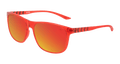 Multi-brand PU0132S-010 RECTANGULAR / SQUARED Sunglasses - Red