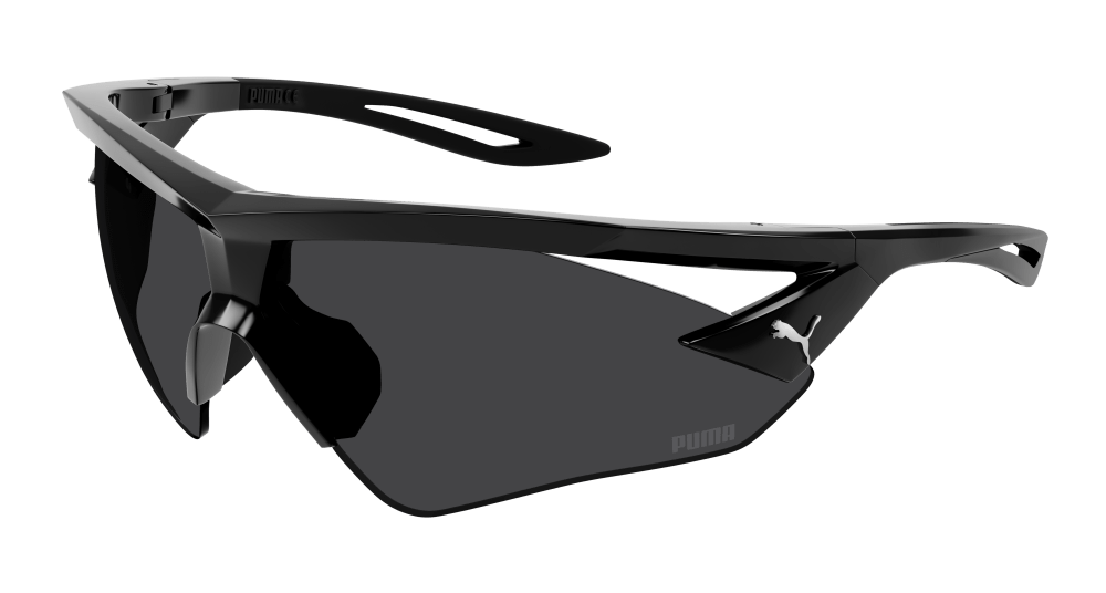 Puma PU0397S-001 GEOMETRICAL/DIRECTIONAL Sunglasses - Black