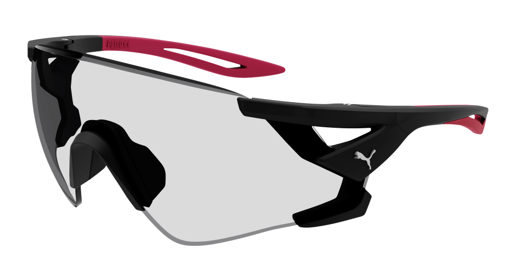 Multi-brand PU0398S-005 MASK Sunglasses - Black