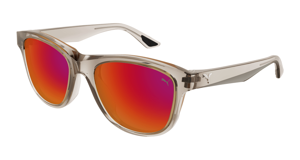 Puma PU0401S-005 ROUND/OVAL/PANTHOS Sunglasses - Beige
