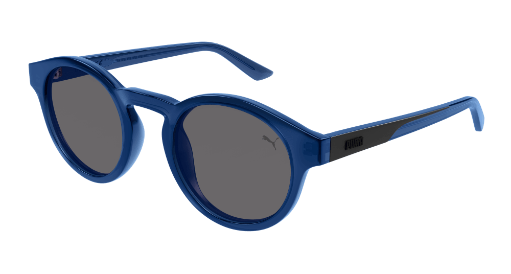 Multi-brand PU0428S-004 ROUND/OVAL/PANTHOS Sunglasses - Blue