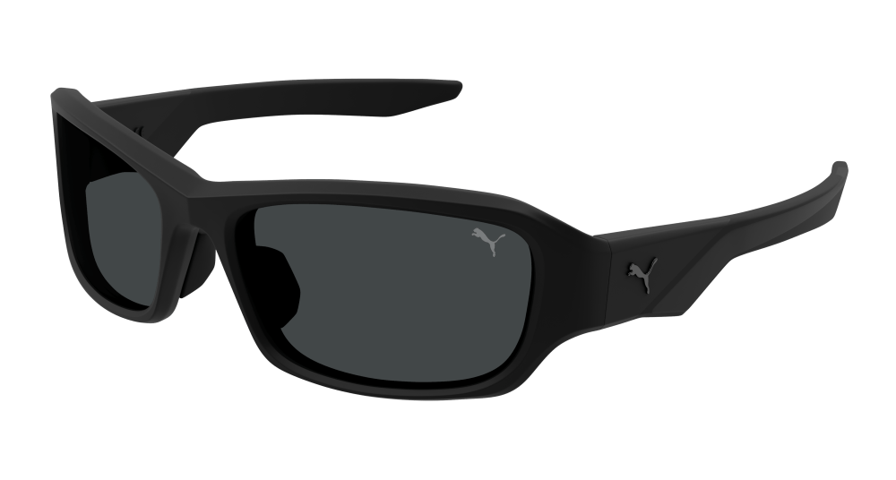 Puma PU0436S-001 ROUND/OVAL/PANTHOS Sunglasses - Black