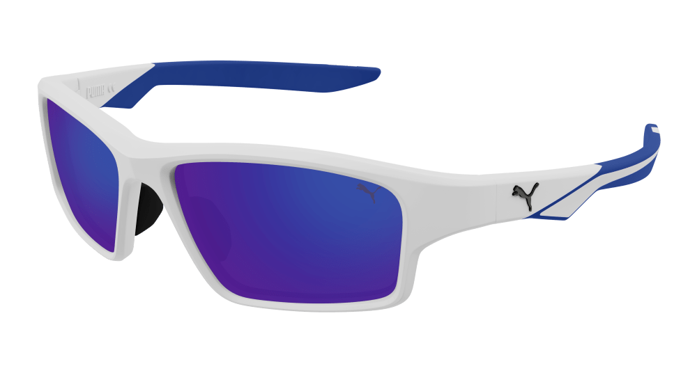 Puma PU0437S-005 GEOMETRICAL/DIRECTIONAL Sunglasses - Grey