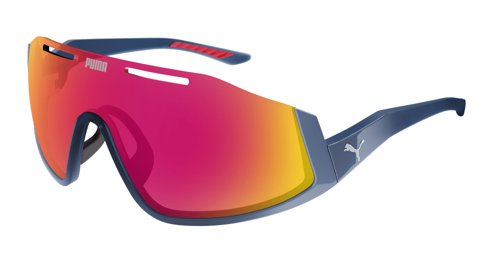 Multi-brand PU0358S-005 MASK Sunglasses - Grey
