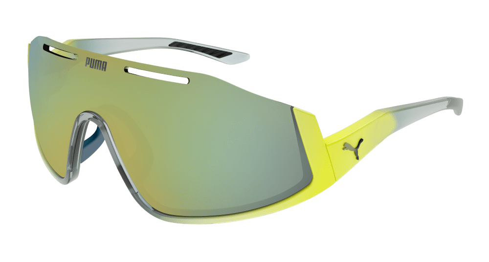 Multi-brand PU0358S-003 MASK Sunglasses - Grey