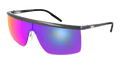 Multi-brand PU0287S-002 MASK Sunglasses - Multicolor