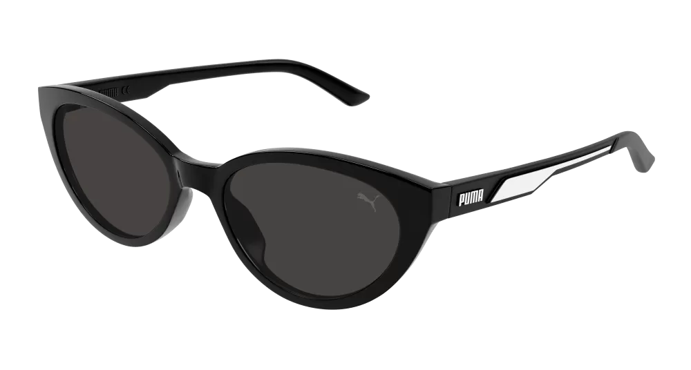 Puma PU0386S-001 Womens Cat Eye SUNGLASSES - Black