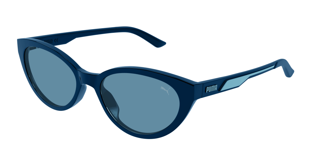 Multi-brand PU0386S-002 Womens CAT EYE Sunglasses - Blue