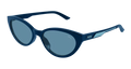 Puma PU0386S-002 Womens Cat Eye SUNGLASSES - Blue