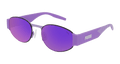 Multi-brand PU0284S-003 Womens ROUND/OVAL/PANTHOS Sunglasses - Violet