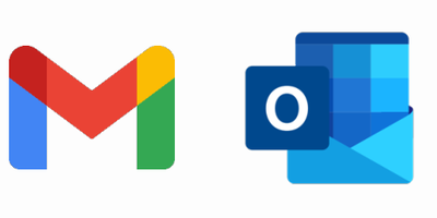 Gmail, Outlook