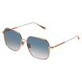 Ross and Brown 24158 Womens Square SUNGLASSES - Gold