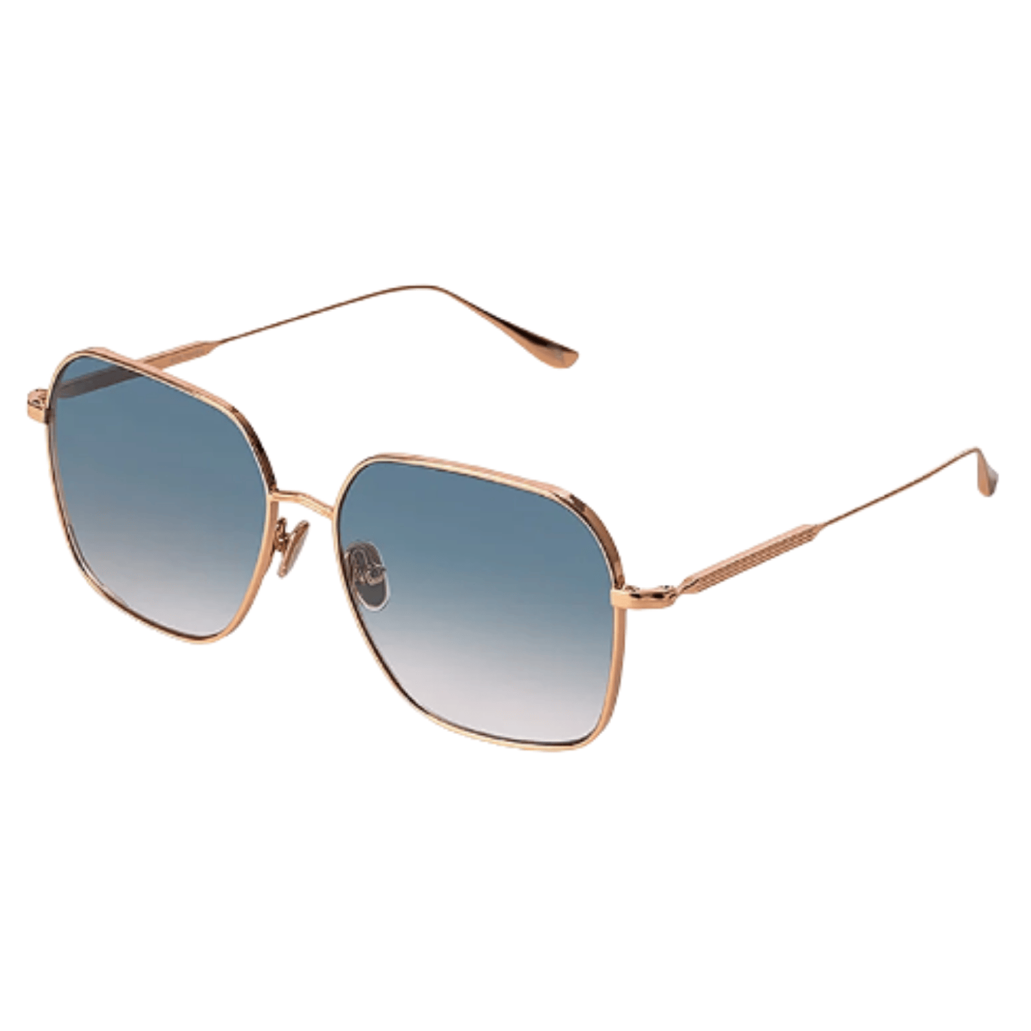 Ross and Brown 24158 Womens Square SUNGLASSES - Gold