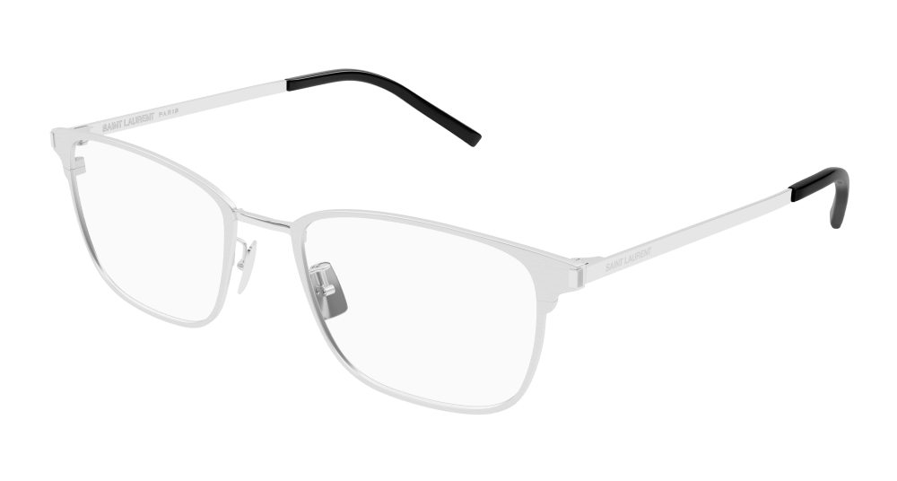 Multi-brand SL 585-003 Mens RECTANGULAR / SQUARED Optical Frame - Silver