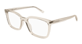 Saint Laurent SL 672-004 Mens RECTANGULAR / SQUARED Optical Frame - Beige