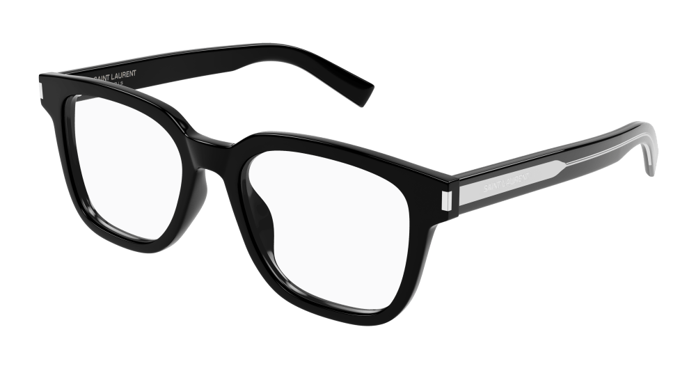 Saint Laurent SL 711 OPT-001 Mens RECTANGULAR / SQUARED Optical Frame - Black