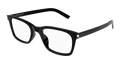 Saint Laurent SL 718 SLIM-005 Mens RECTANGULAR / SQUARED Optical Frame - Black