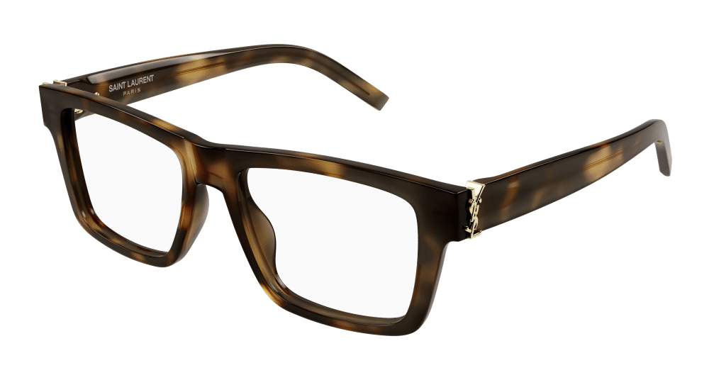 Saint Laurent SL M10_B-003 Mens RECTANGULAR / SQUARED Optical Frame - Havana