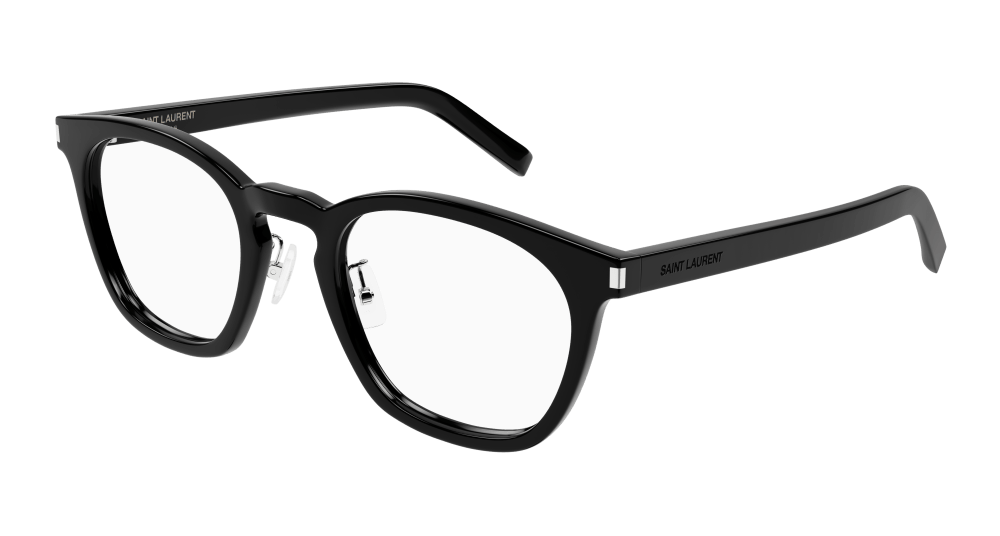 Saint Laurent SL 28/J-001 RECTANGULAR / SQUARED Optical Frame - Black
