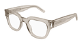 Saint Laurent SL 661-003 RECTANGULAR / SQUARED Optical Frame - Beige