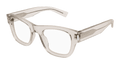 Saint Laurent SL 698-004 RECTANGULAR / SQUARED Optical Frame - Beige