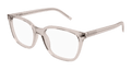 Saint Laurent SL M129-005 Unisex RECTANGULAR / SQUARED Optical Frame - Nude