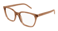 Saint Laurent SL M129-006 Unisex RECTANGULAR / SQUARED Optical Frame - Brown