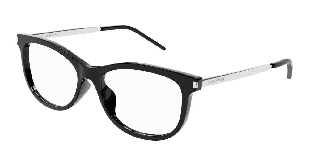Saint Laurent SL 513-001 Womens ROUND/OVAL/PANTHOS Optical Frames - Black