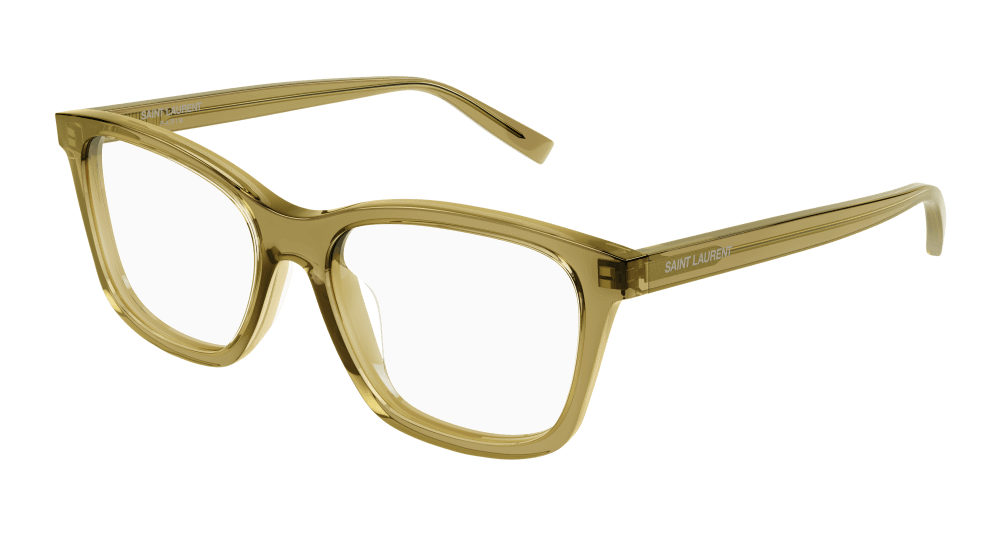 Multi-brand SL 482-005 Womens RECTANGULAR / SQUARED Optical Frame - Yellow