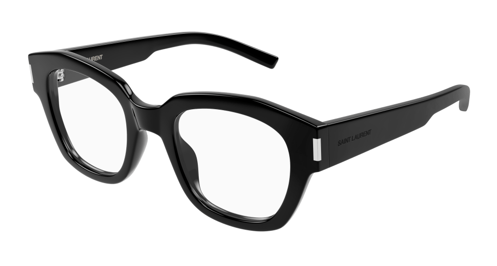 Saint Laurent SL 640-001 Womens RECTANGULAR / SQUARED Optical Frame - Black