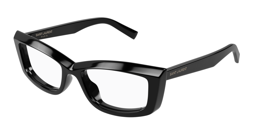 Saint Laurent SL 658 OPT-001 Womens CAT EYE Optical Frame - Black