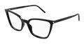Saint Laurent SL 669-002 Womens CAT EYE Optical Frame - Black