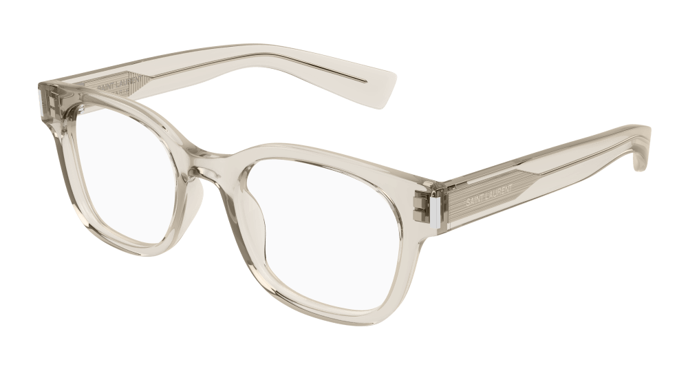 Saint Laurent SL 722-004 Womens RECTANGULAR / SQUARED Optical Frame - Beige