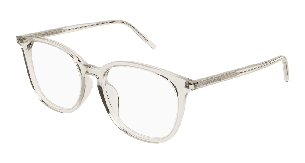 Saint Laurent SL 724/F-003 Womens CAT EYE Optical Frame - Beige