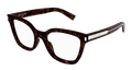 Saint Laurent SL 748-002 Womens CAT EYE Optical Frame - Havana