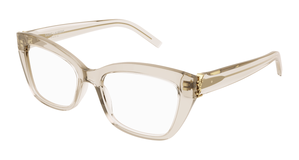 Saint Laurent SL M117-004 Womens CAT EYE Optical Frame - Nude