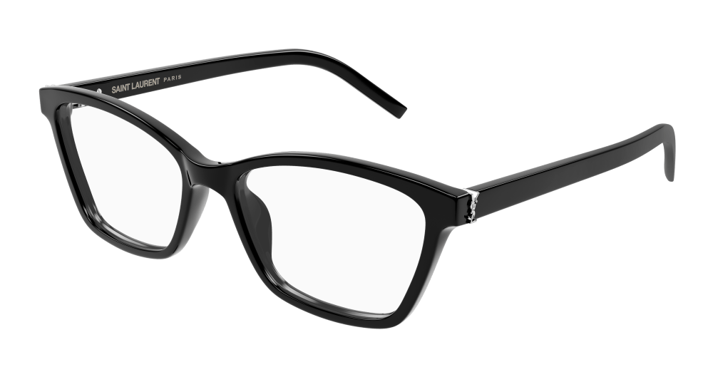 Saint Laurent SL M128-005 Womens CAT EYE Optical Frame - Black