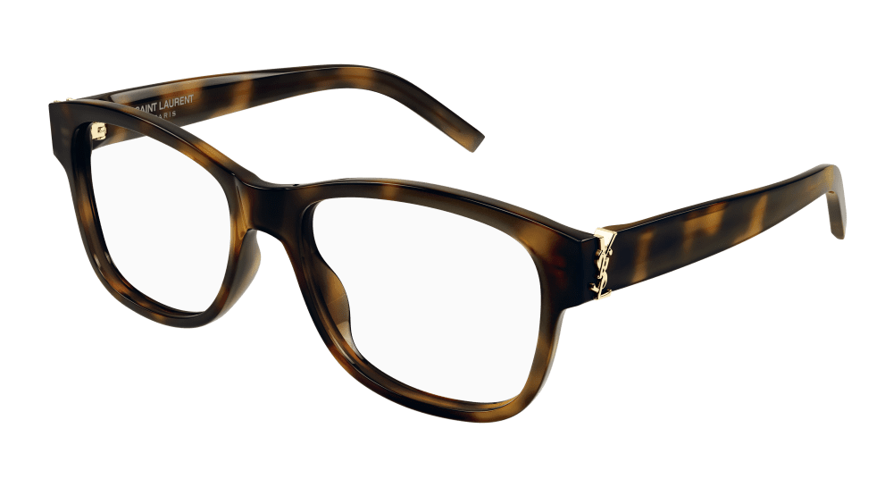 Saint Laurent SL M132-003 Womens ROUND/OVAL/PANTHOS Optical Frame - Havana