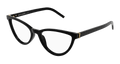 Saint Laurent SL M138-001 Womens CAT EYE Optical Frame - Black